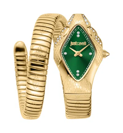 Just Cavalli Women's Snake 316l Stainless Steel Watch In Pattern