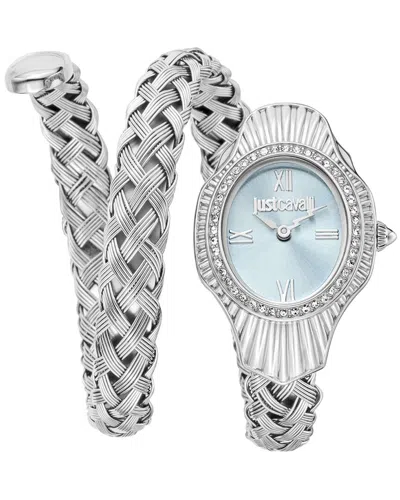 Just Cavalli Women's Twined Watch In Metallic