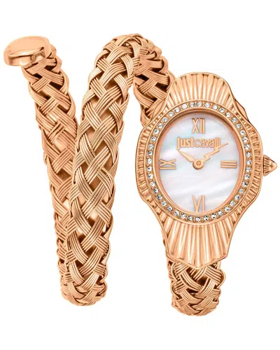 Just Cavalli Women's Twined Watch In Gold
