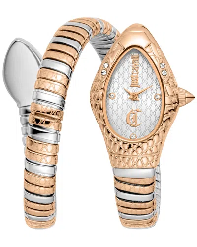 Just Cavalli Women's Vetra Watch In Brown