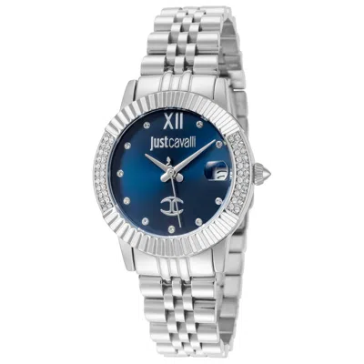 Just Cavalli Women's Watch Jc1l199m0015 In Silver