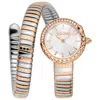 Just Cavalli Women's Ip Two-tone Stainless Steel & Crystal Wrap Watch/22mm In Silver