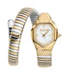 Just Cavalli Snake Women's Watch In Gold