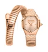 Just Cavalli Snake Women's Watch In Gold