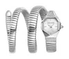 Just Cavalli Snake Women's Watch In Silver