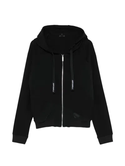 Just Cavalli Zip Hoodie In Black