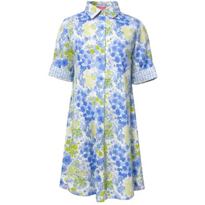 Just Darviny Women's Charlotte Dress Brazil Blue