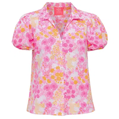 Just Darviny Women's Virginia Top Brazil Pink