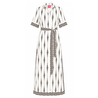 Just Darviny Women's White Bali Dress Pulse