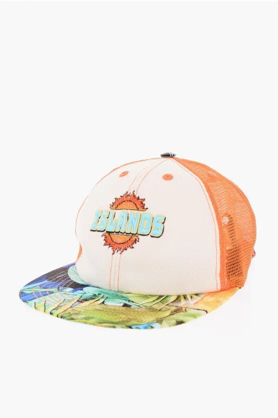 Just Don Adjustable Islands Cap In Multi