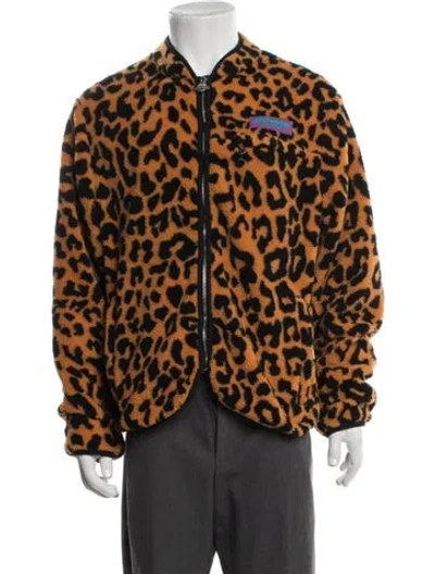 Pre-owned Just Don Animal Print Jacket In Multicolor