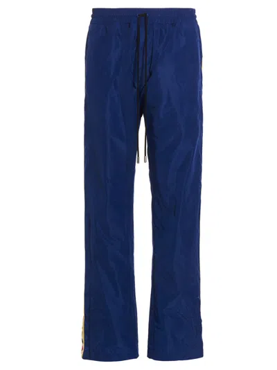 Just Don Blue Cuori Quadri Fiori Picche Pants