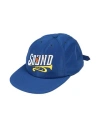 Just Don Logo-embroidered Satin-effect Cap In Blue