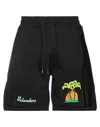 Just Don Man Shorts & Bermuda Shorts Black Size L Cotton In Black