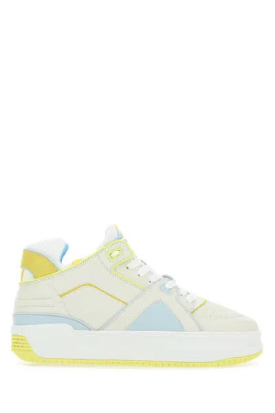 JUST DON JUST DON MULTICOLOR LEATHER JD1 SNEAKERS
