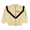 JUST DON TEAM X ARMY ZIP-UP TRACK JACKET - TAN