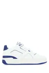 Just Don Two-tone Leather Courtside Lo Jd3 Sneakers