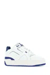 Just Don Jd3 Basketball Panelled Leather Low-top Trainers In 85