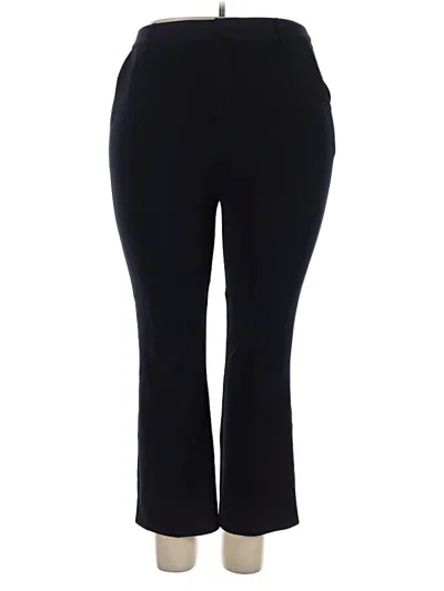Pre-owned Just Fab Active Pants In Black