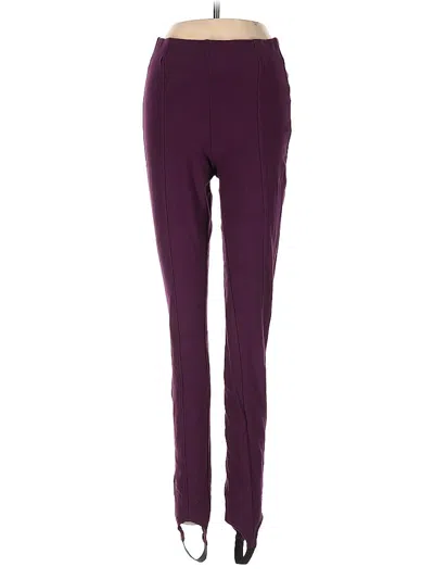 Pre-owned Just Fab Active Pants In Purple