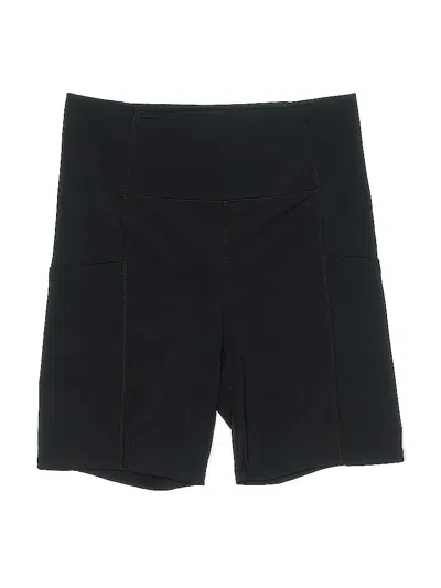 Pre-owned Just Fab Athletic Shorts In Black