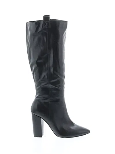 Pre-owned Just Fab Boots In Black
