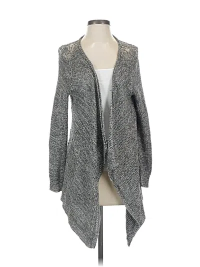 Pre-owned Just Fab Cardigan Sweater In Gray