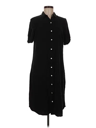 Pre-owned Just Fab Casual Dress In Black