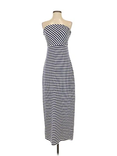 Pre-owned Just Fab Casual Dress In Blue