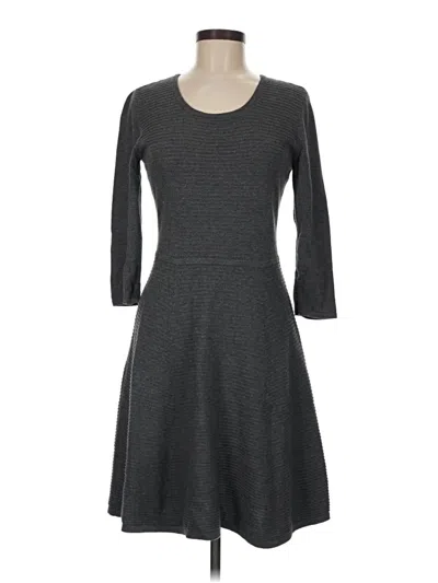 Pre-owned Just Fab Casual Dress In Gray