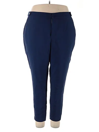 Pre-owned Just Fab Casual Pants In Blue