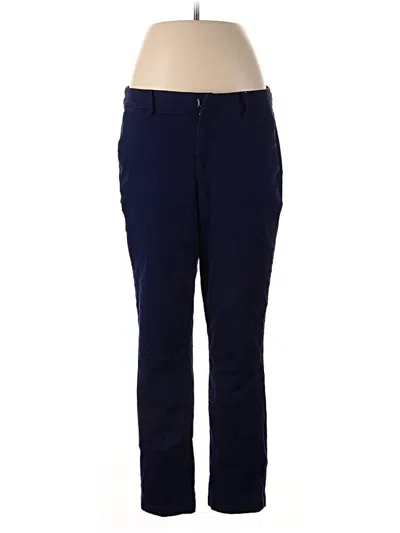 Pre-owned Just Fab Casual Pants In Blue