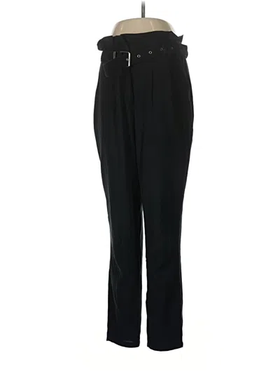 Pre-owned Just Fab Dress Pants In Black
