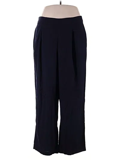 Pre-owned Just Fab Dress Pants In Blue