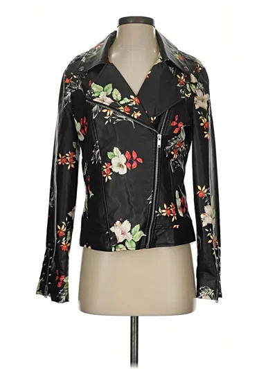 Pre-owned Just Fab Jacket In Black
