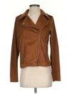 Just Fab Jacket In Brown