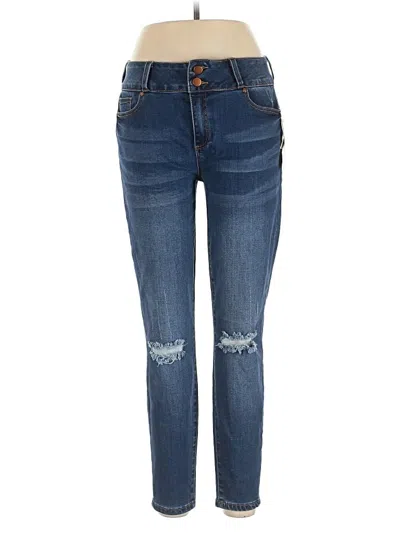 Pre-owned Just Fab Jeans In Blue