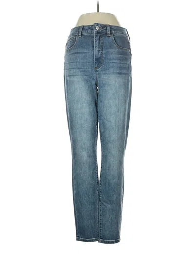 Pre-owned Just Fab Jeans In Blue