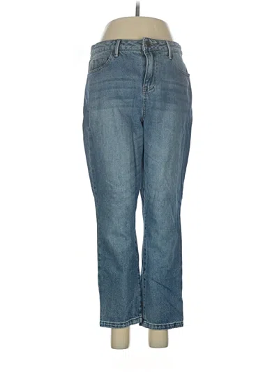Pre-owned Just Fab Jeans In Blue