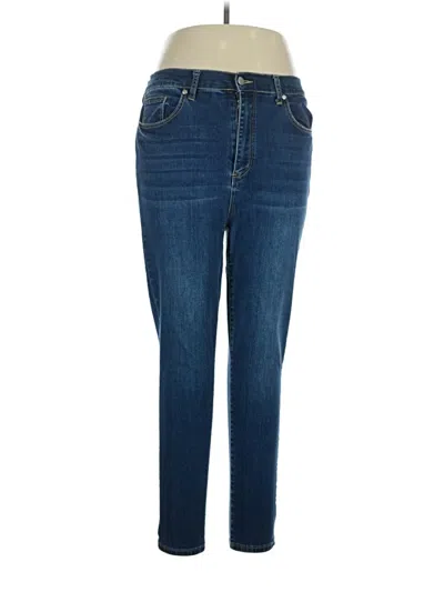 Pre-owned Just Fab Jeans In Blue