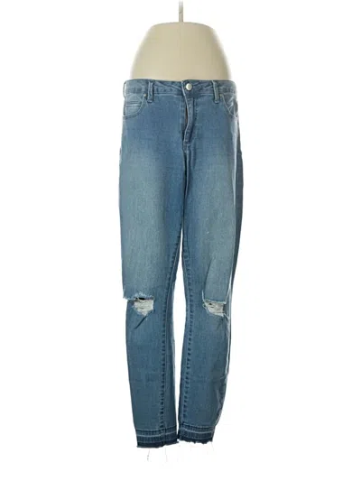 Pre-owned Just Fab Jeans In Blue