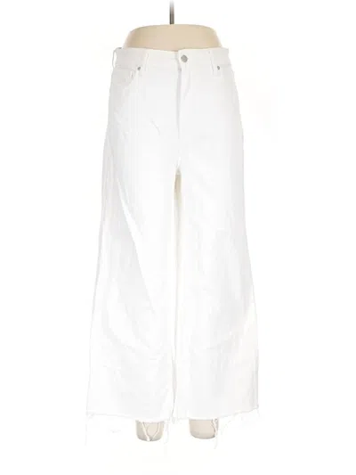 Pre-owned Just Fab Jeans In White