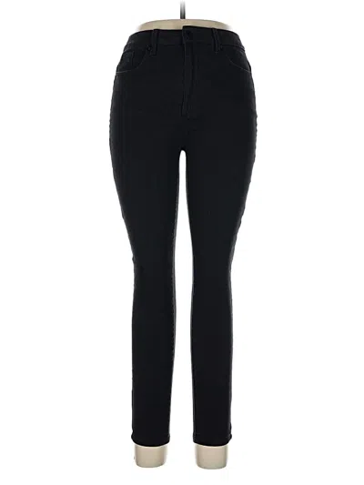 Pre-owned Just Fab Jeggings In Black
