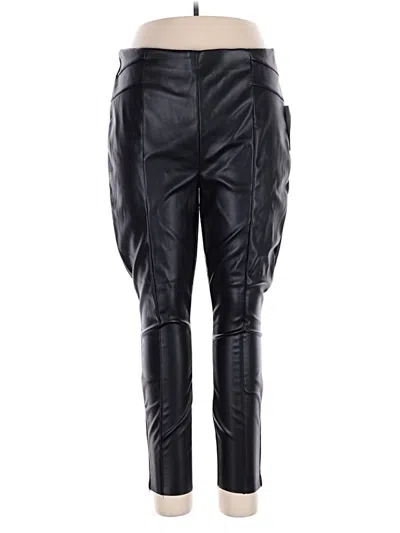 Pre-owned Just Fab Jeggings In Black