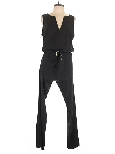 Pre-owned Just Fab Jumpsuit In Black