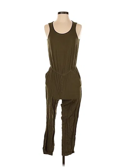 Pre-owned Just Fab Jumpsuit In Green