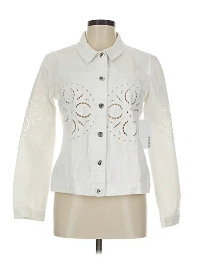 Just Fab Long Sleeve Blouse In Ivory