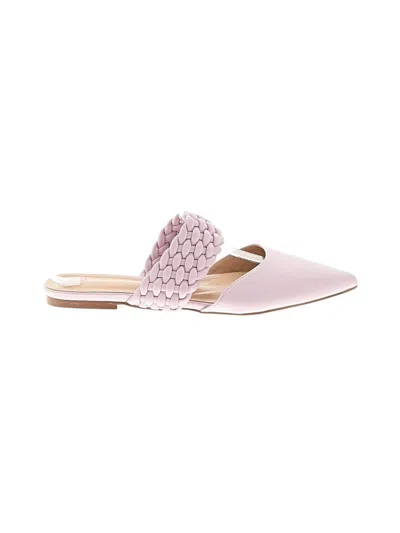 Pre-owned Just Fab Mule/clog In Pink