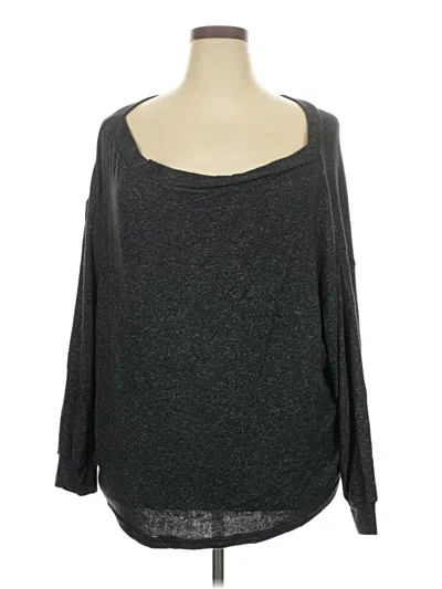 Pre-owned Just Fab Pullover Sweater In Gray