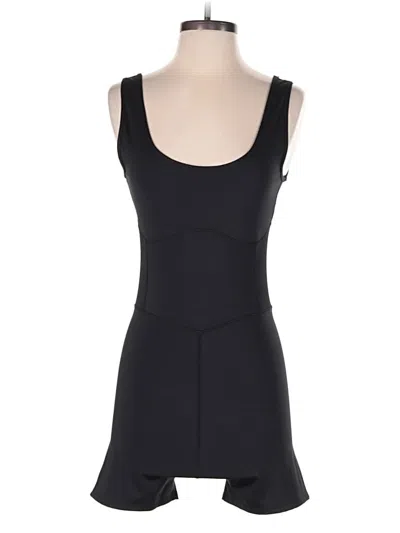 Pre-owned Just Fab Romper In Black